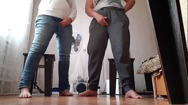 Download Video - We masturbate with our stepsister in clothes so that our parents don't catch us