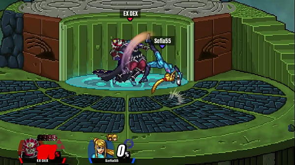 SSF2 a fight against Sofia55