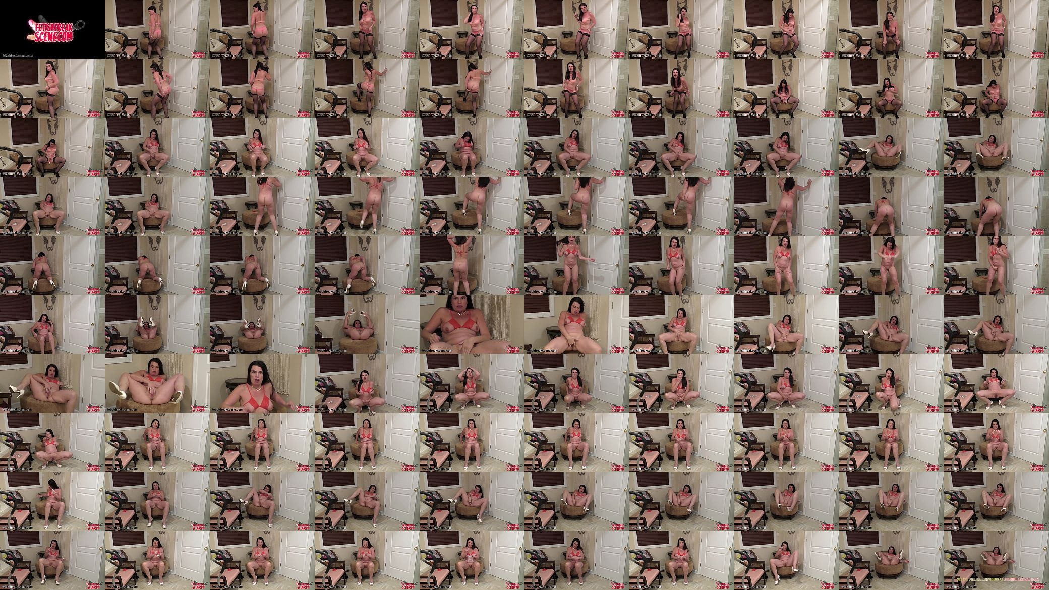 MILF gives a WebCam Striptease for her Fans 预览图