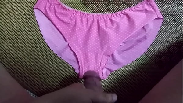 my pink polka dot dress | Cum on panties compilation the best!