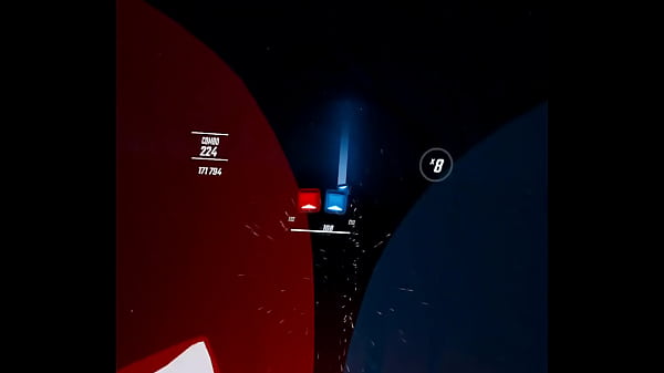 Beat saber bukake a cubitos maduritos interracial (dos colores) 1