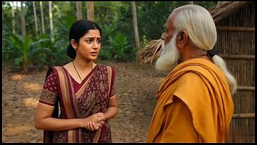 Baba Hardcore Fucked Sunita's Ass and Pussy at Night - Prone Bone Fuck