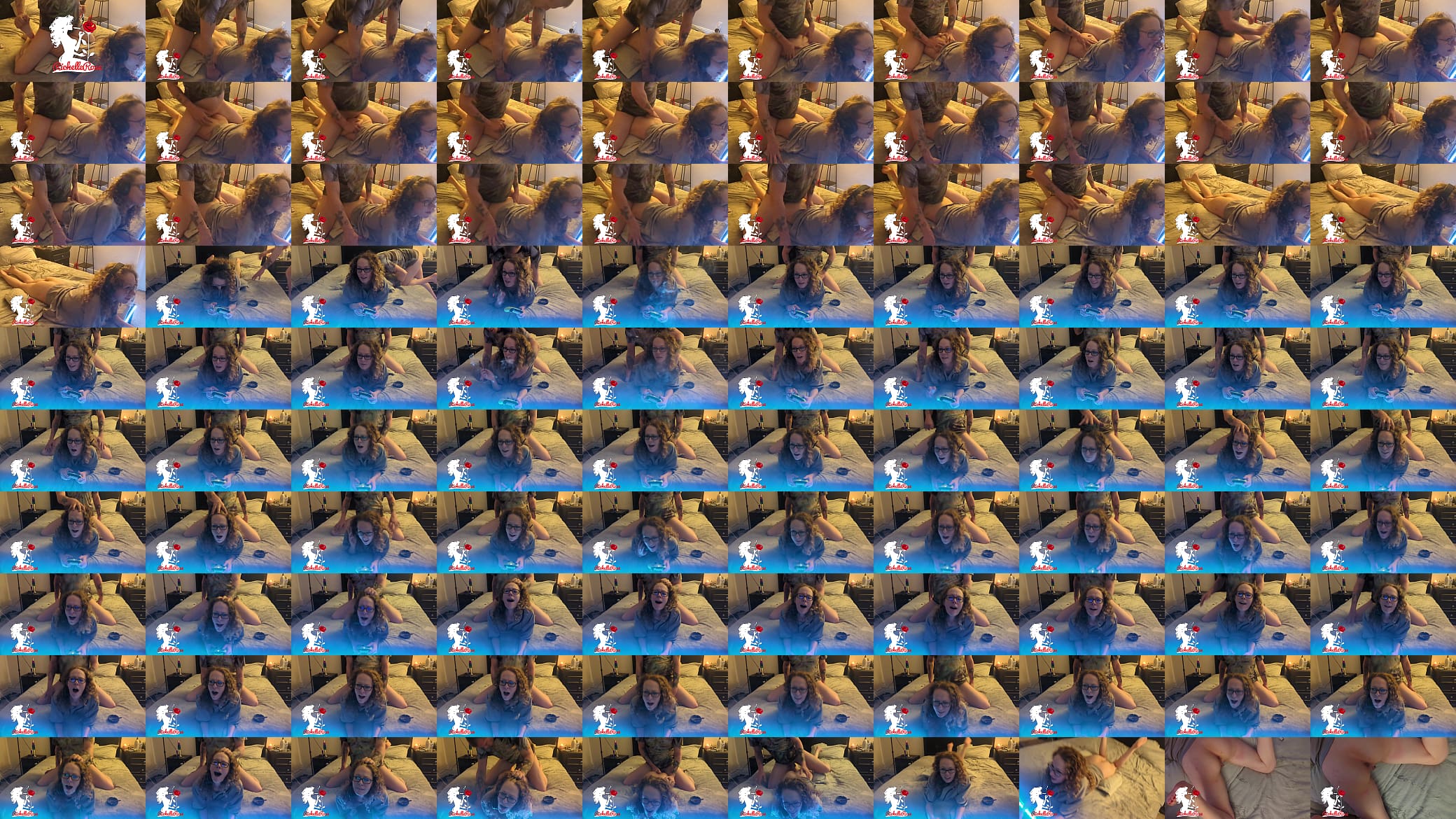 Freeuse Gamer Girl Gets Dogged and Creampied part 2 预览图