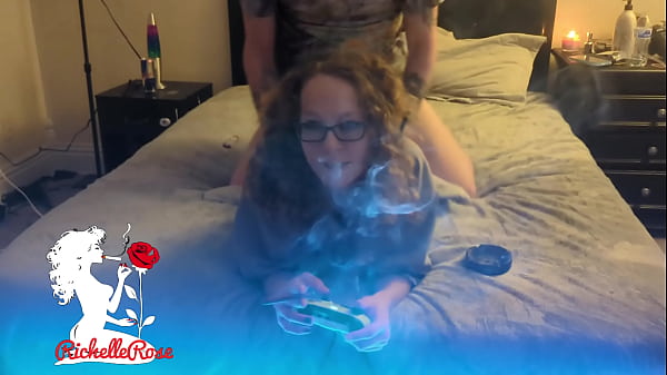 Freeuse Gamer Girl Gets Dogged and Creampied part 2