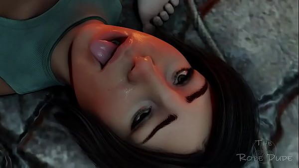 Lara croft get fucked by Tifa (Lara's part 03 [TheRopeDude])