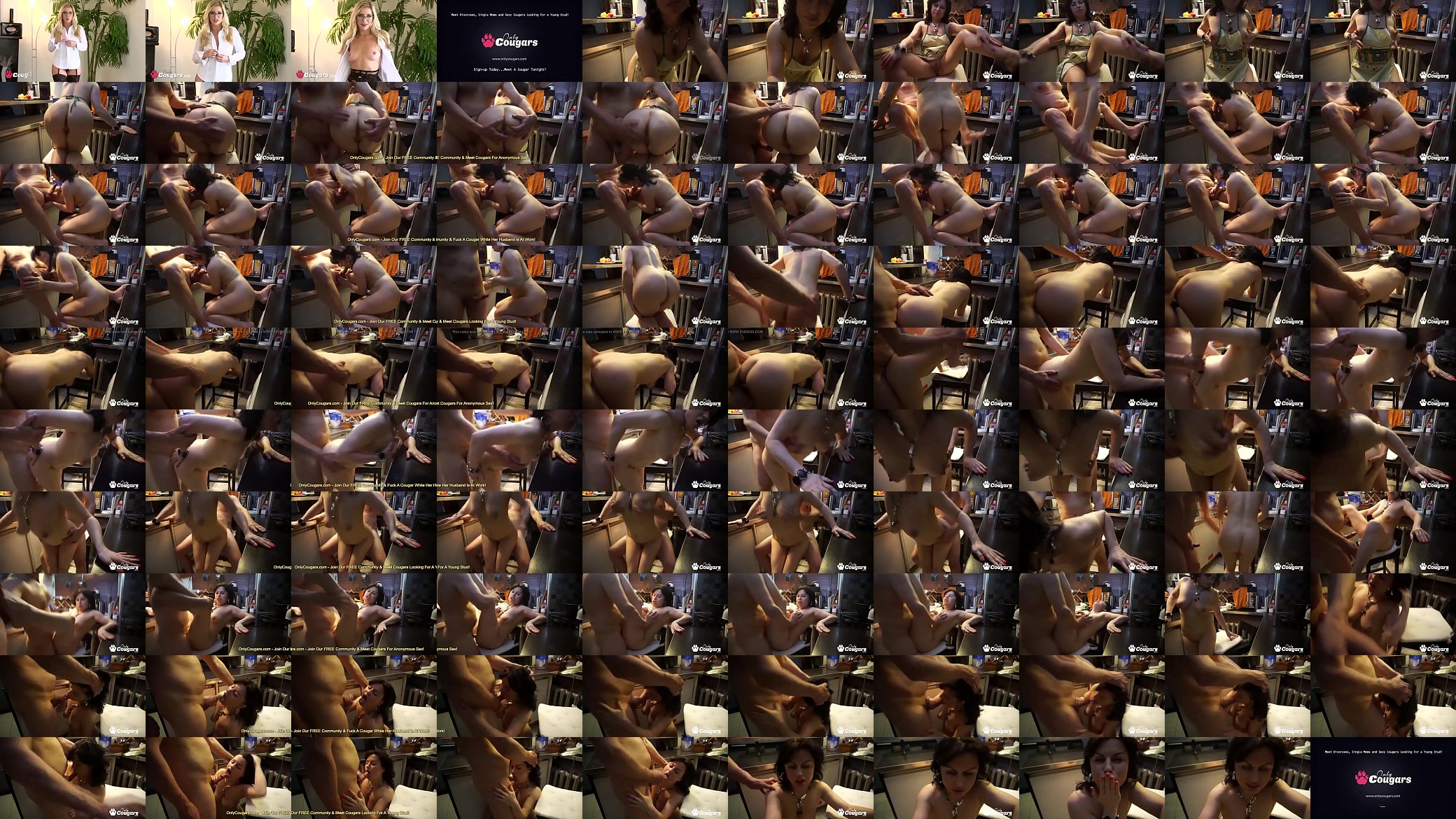 Chunky Housewife Gets Nailed Doggy On Webcam 预览图