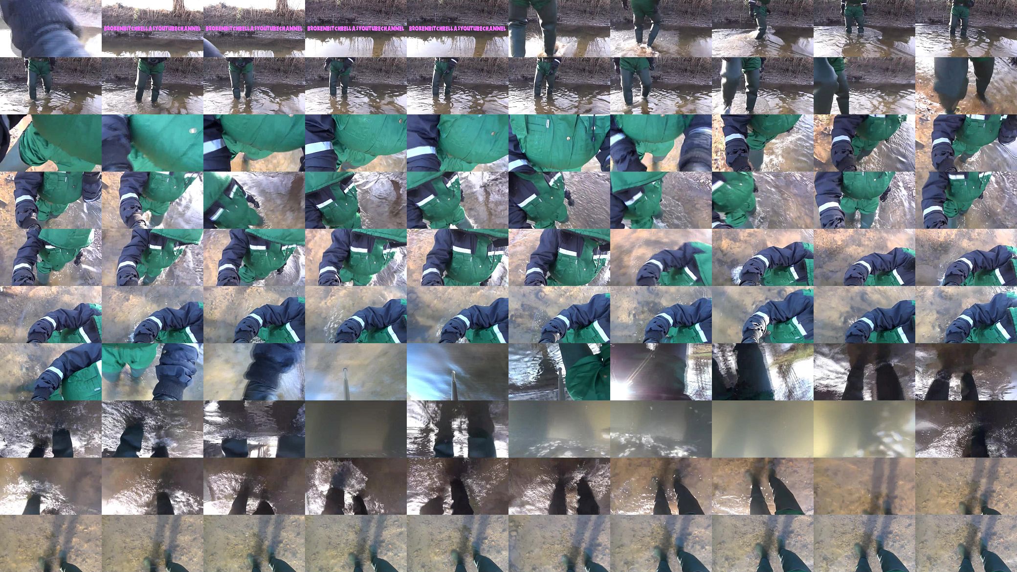 Crossing a riverr in greenwaders 预览图