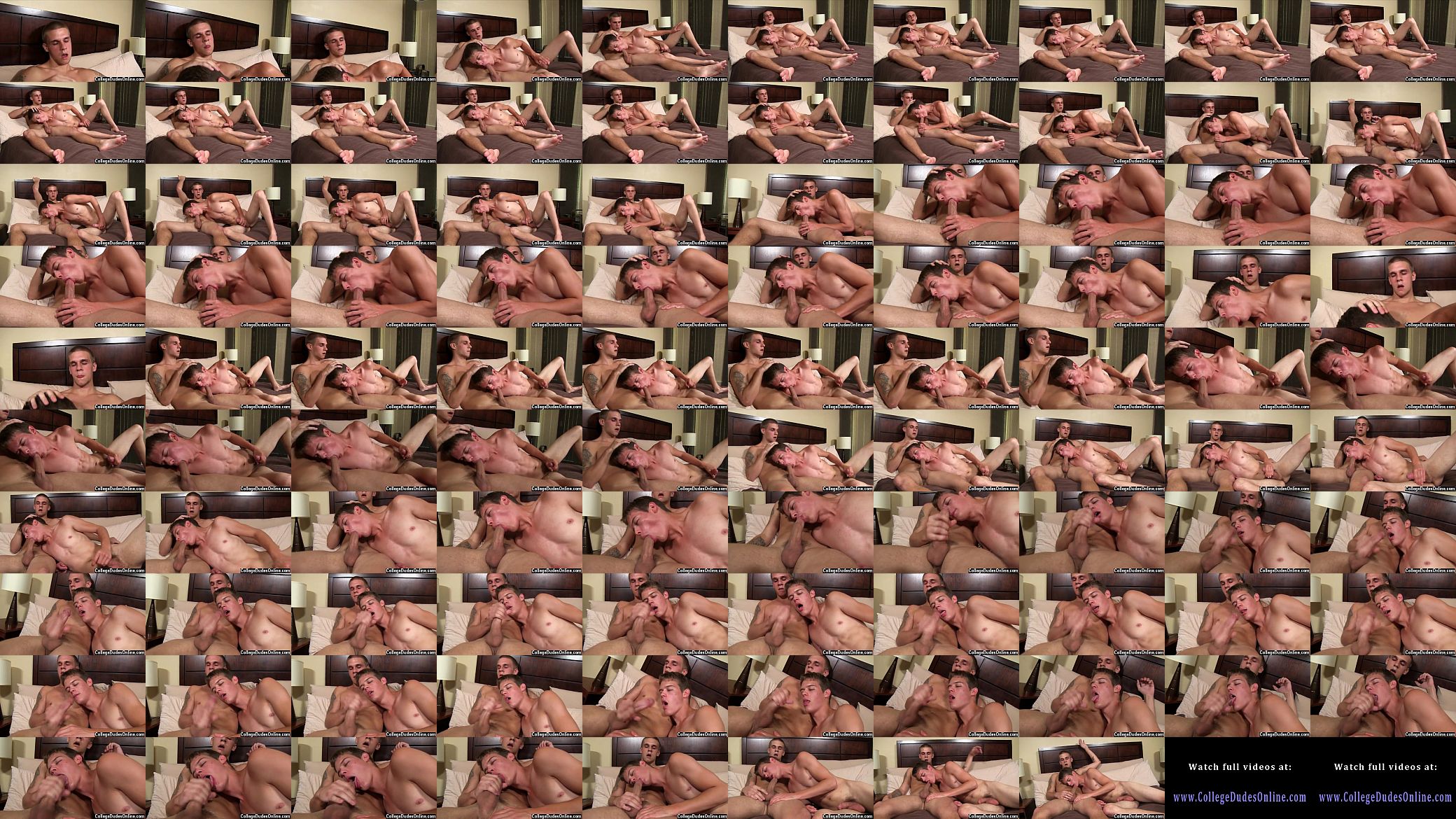 Naked men Trent and Alex both demonstrate off their oral skills, and 预览图