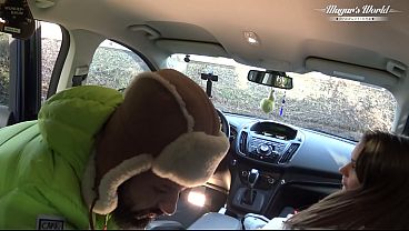 Behind The Scenes Of Lili Charmelle - A Car Stop For Fuck And Creampie (1080)