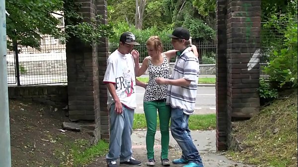 Download Video - Teenagers public group sex adventure with a cute blondy chick in the middle of a street with a hot blowjob shoving in her hot mouth and vaginal sexual intercourse sticking big hard cocks in her tight wet pussy for anyone around to see and watch this act