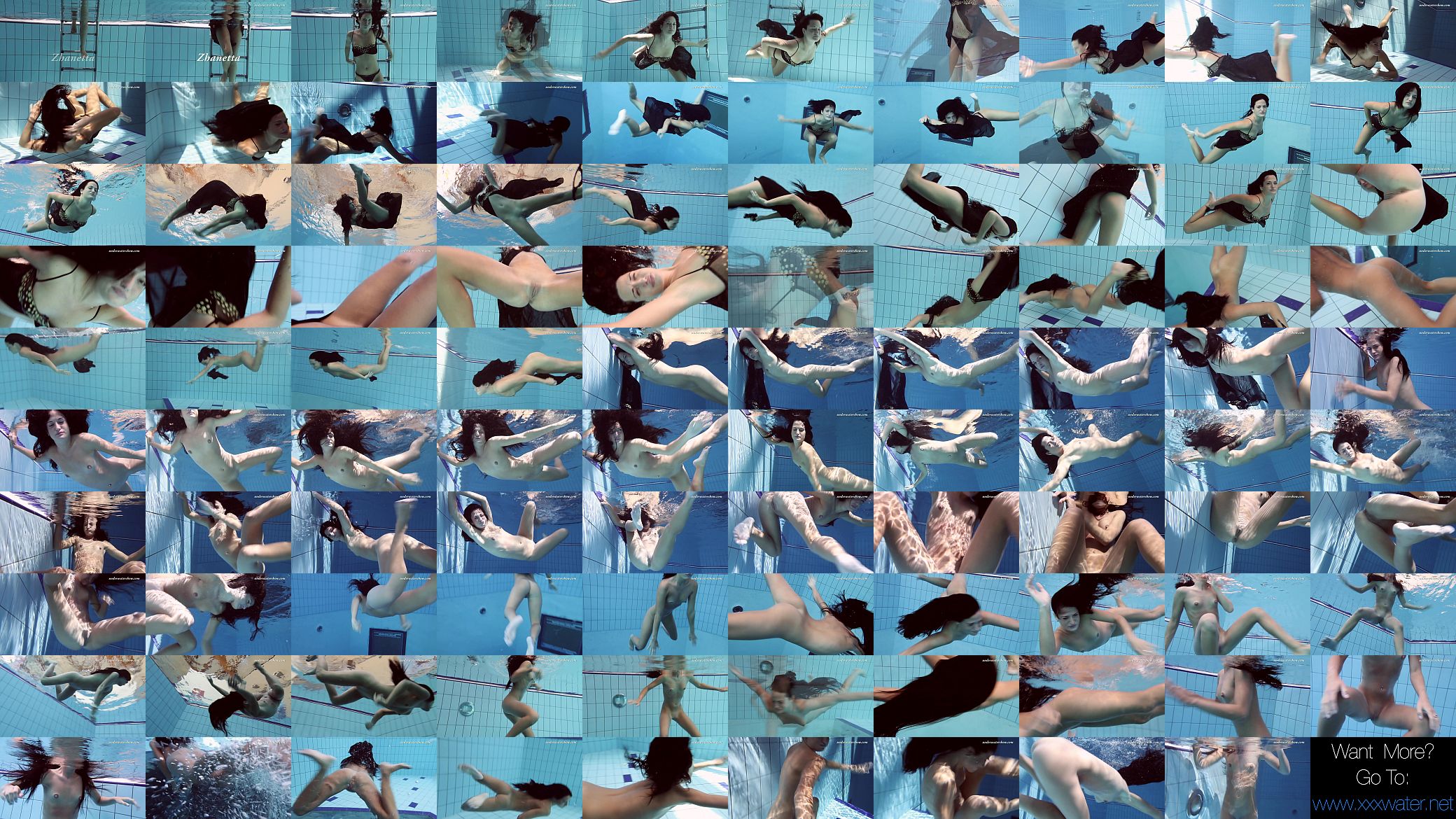 Hot bitch Zhanetta underwater 预览图