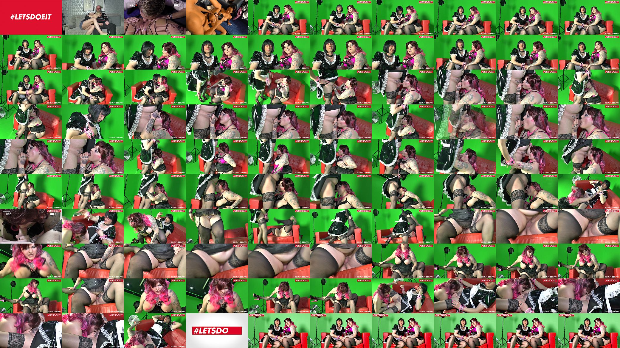 LETSDOEIT - Kinky German Couple Films Their Sex Fantasy 预览图