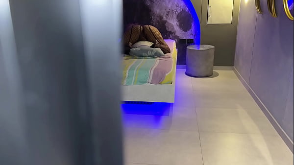 BIG BUT HORNY STEPMOM CAUGHT RIDING HER PILLOW TO ORGASM
