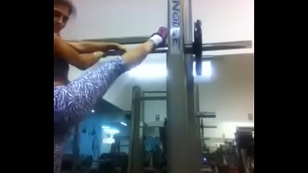 Claudia a. in the gym