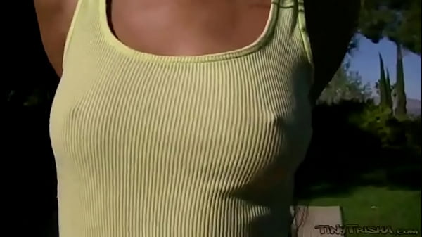 Tiny Trisha goes solo outdoors