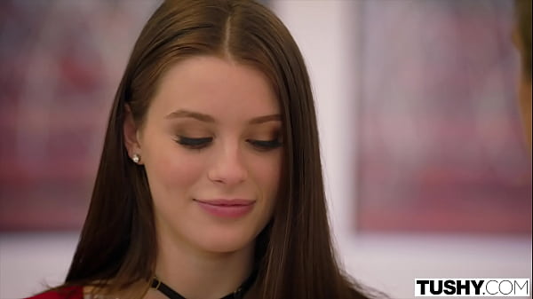 TUSHY Lana Rhoades FIRST DOUBLE PENETRATION