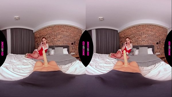 VRConk Your girlfriend miss your dick, so she fucks a toy