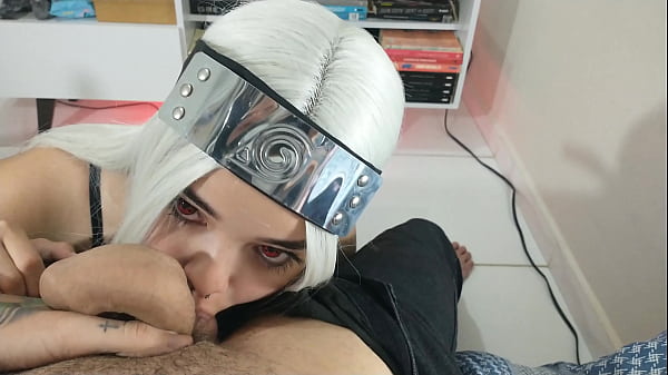 Download Video - Mamada com sharingan cosplay anime naruto com White Moon &lpar; 4k completo no RED &rpar;