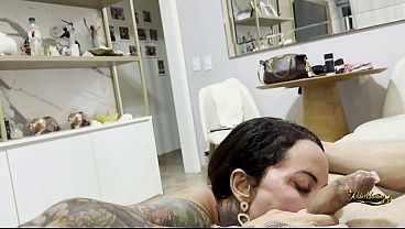 I ripped open the hot Elisa Sanches' ass and filled the slut with cum for her cuckolded husband to clean up later.