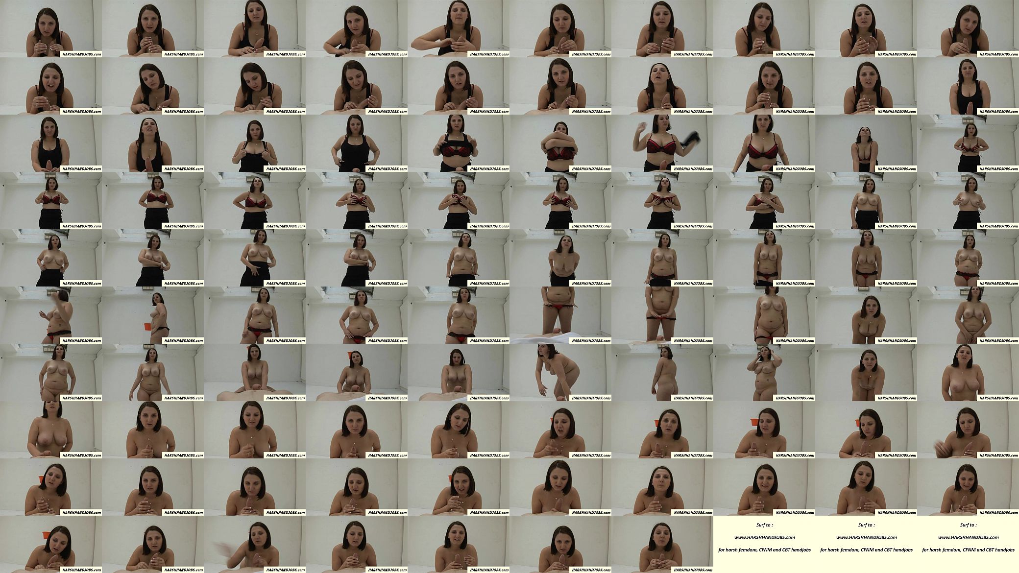 Strange chubby gal gives femdom pov handjob 预览图
