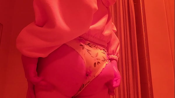 Fat Ass Fem Boy Spreads Ass and Shows Perfect T...