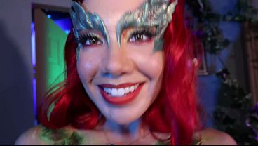 Poison Ivy beats big oil with her tight little pussy - Little Puck x Lev Lieben