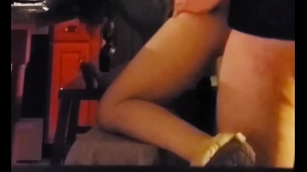 Fucking slut after dinner and cumming on her ass.