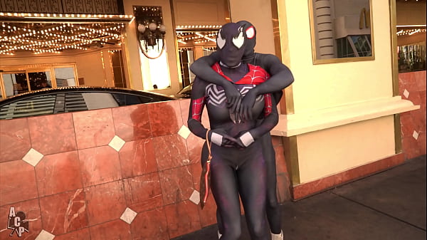 Spiderman "Across The Pussy Universe" Starring Ebony Mystique & Gibby The Clown