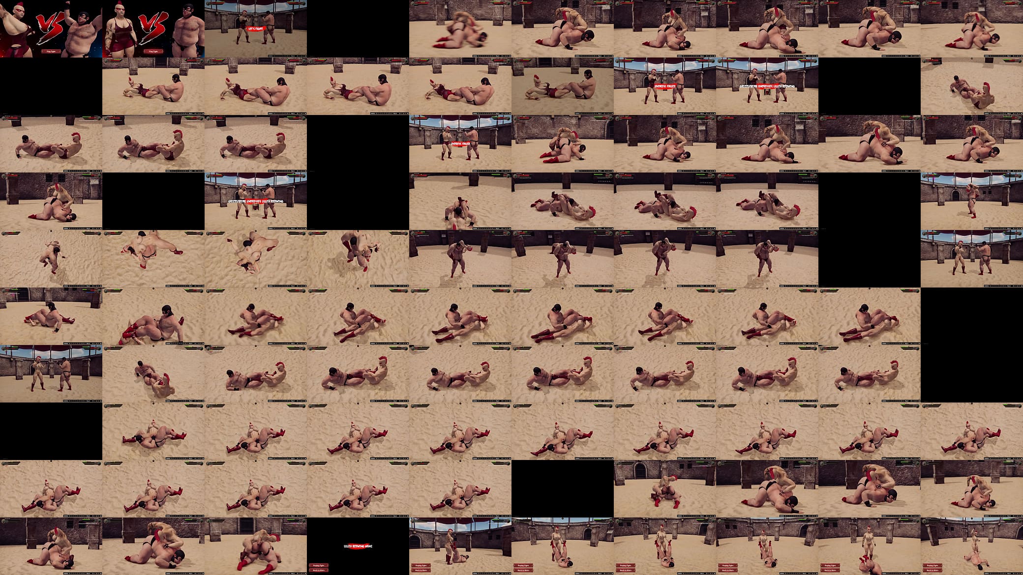 Lillith Redwing VS Grizzly Bear (Naked Fighter 3D) 预览图