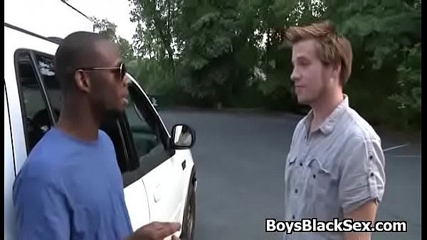 Poor white guy sucking black cocks to buy new t...