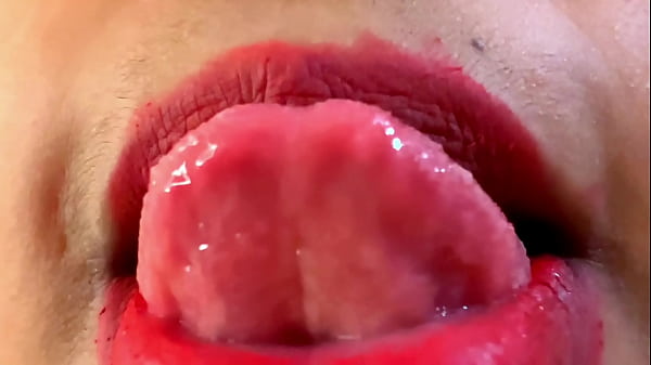 Hot MILF Aunty Want Blowjob from Stepson - puffy Lips
