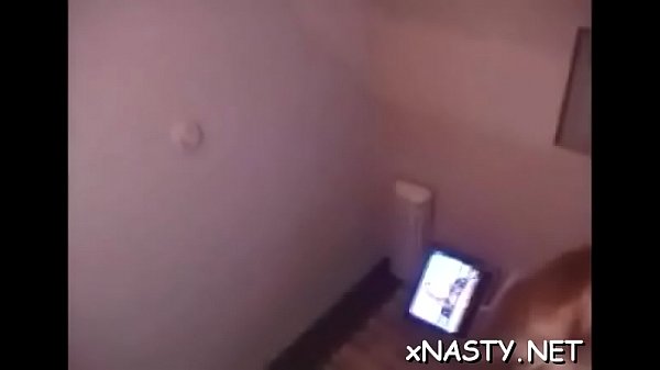 Legal age teenager demonstrates real fucking talent by riding large rod