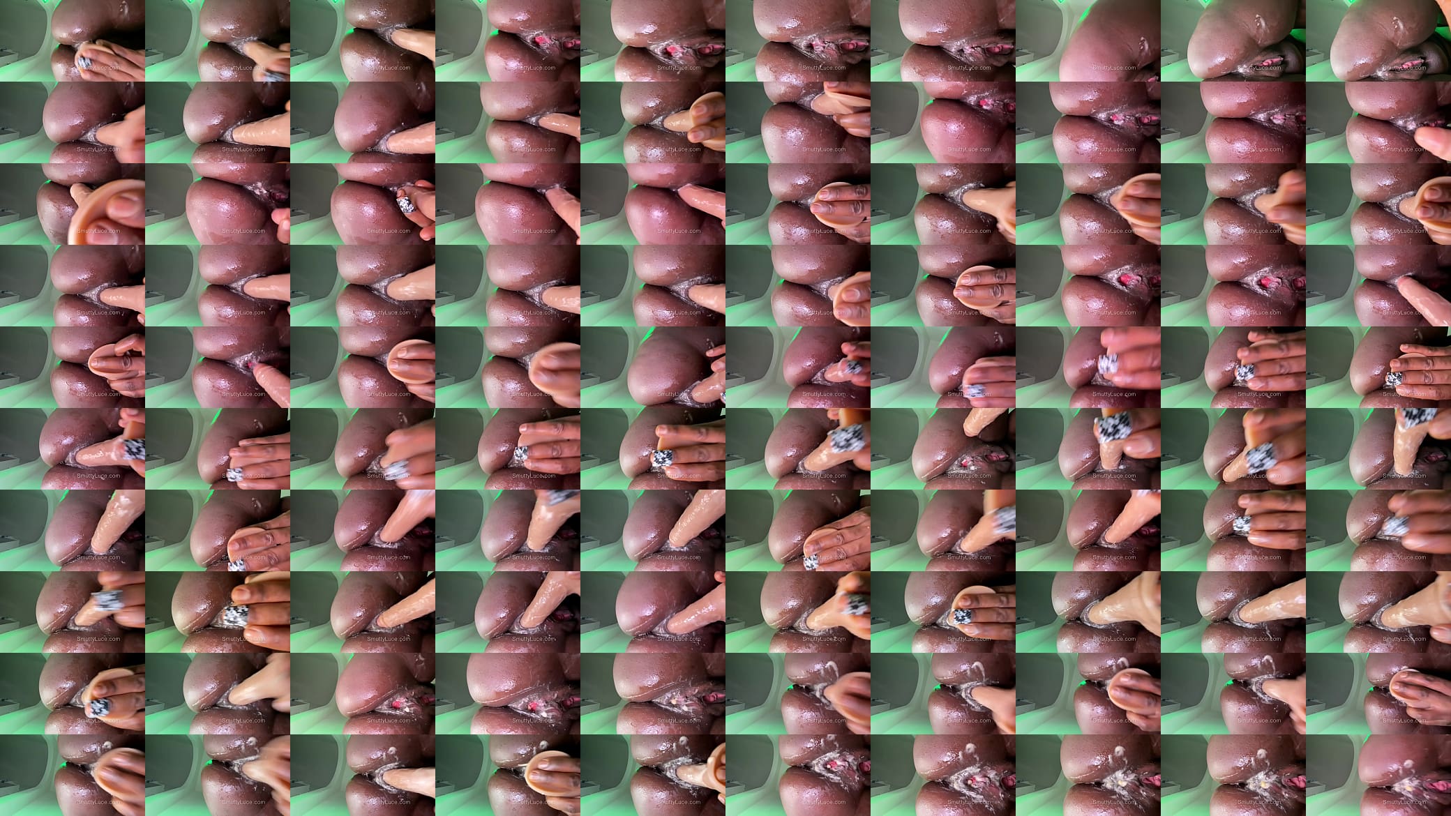 Closeup Anal by Nasty Ebony 预览图