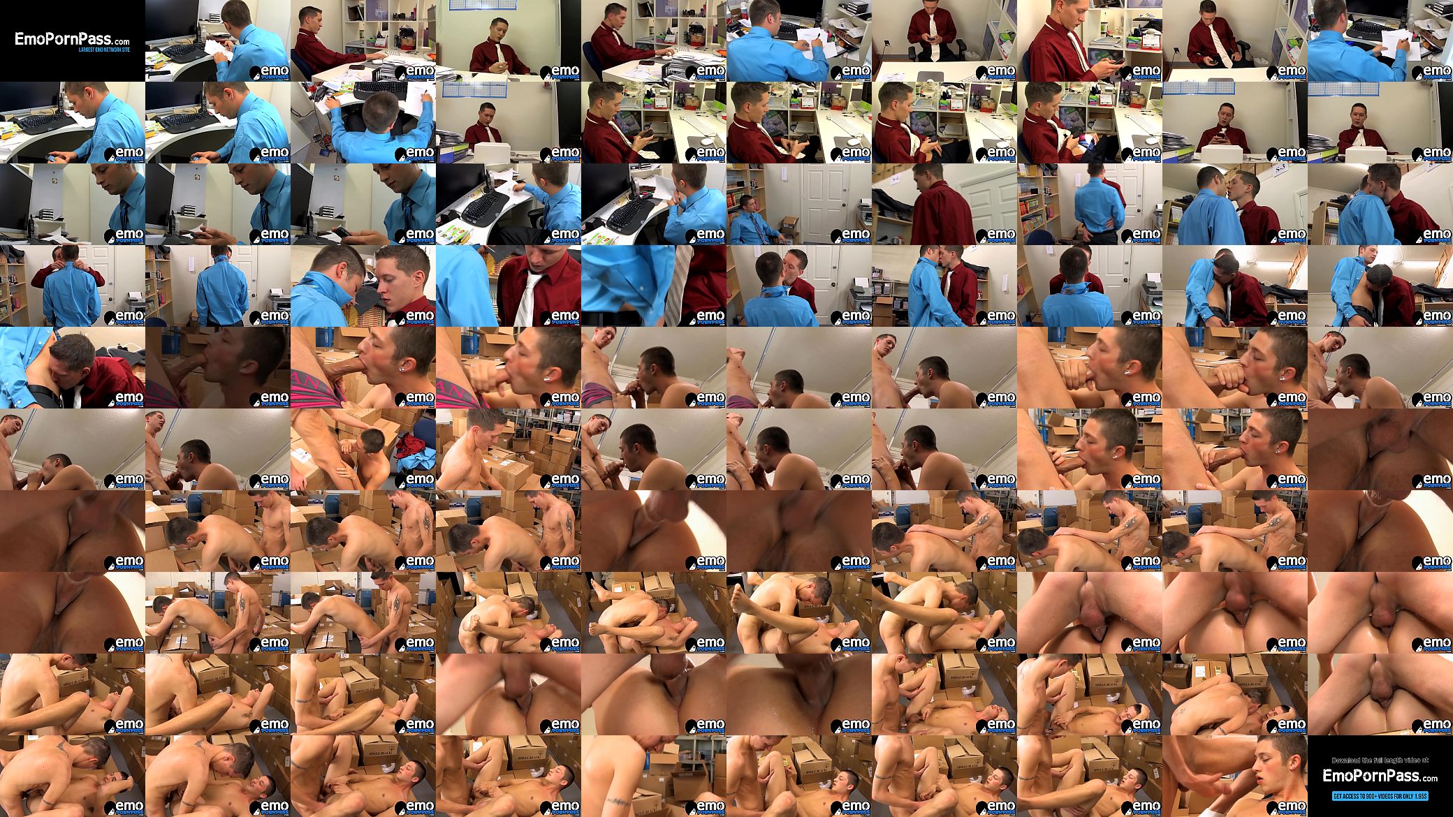 Twink businessmen ass fucking hard at work before cumming 预览图