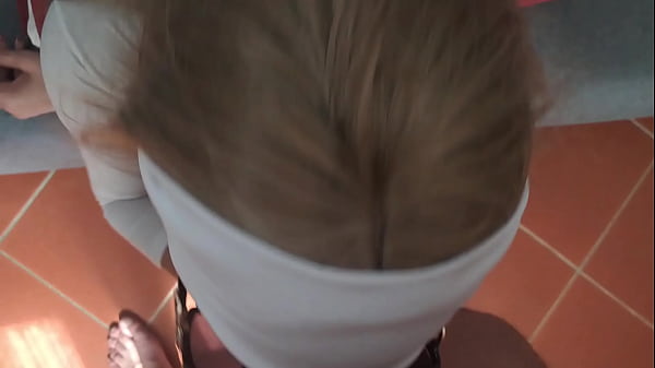 Preview - Blonde MILF POV blowjob and swallow with sunglasses