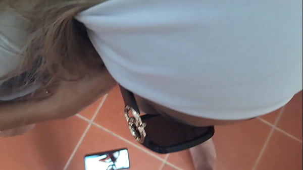 Preview - Blonde MILF POV blowjob and swallow with sunglasses