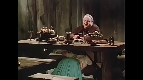 Handosome grandpa receiving a great blowjob