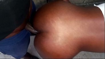 Trini Slut Backshot in abandoned building