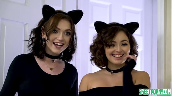 Stepsiblings Gracie Gates, Leana Lovings Convince Stepbro For Party