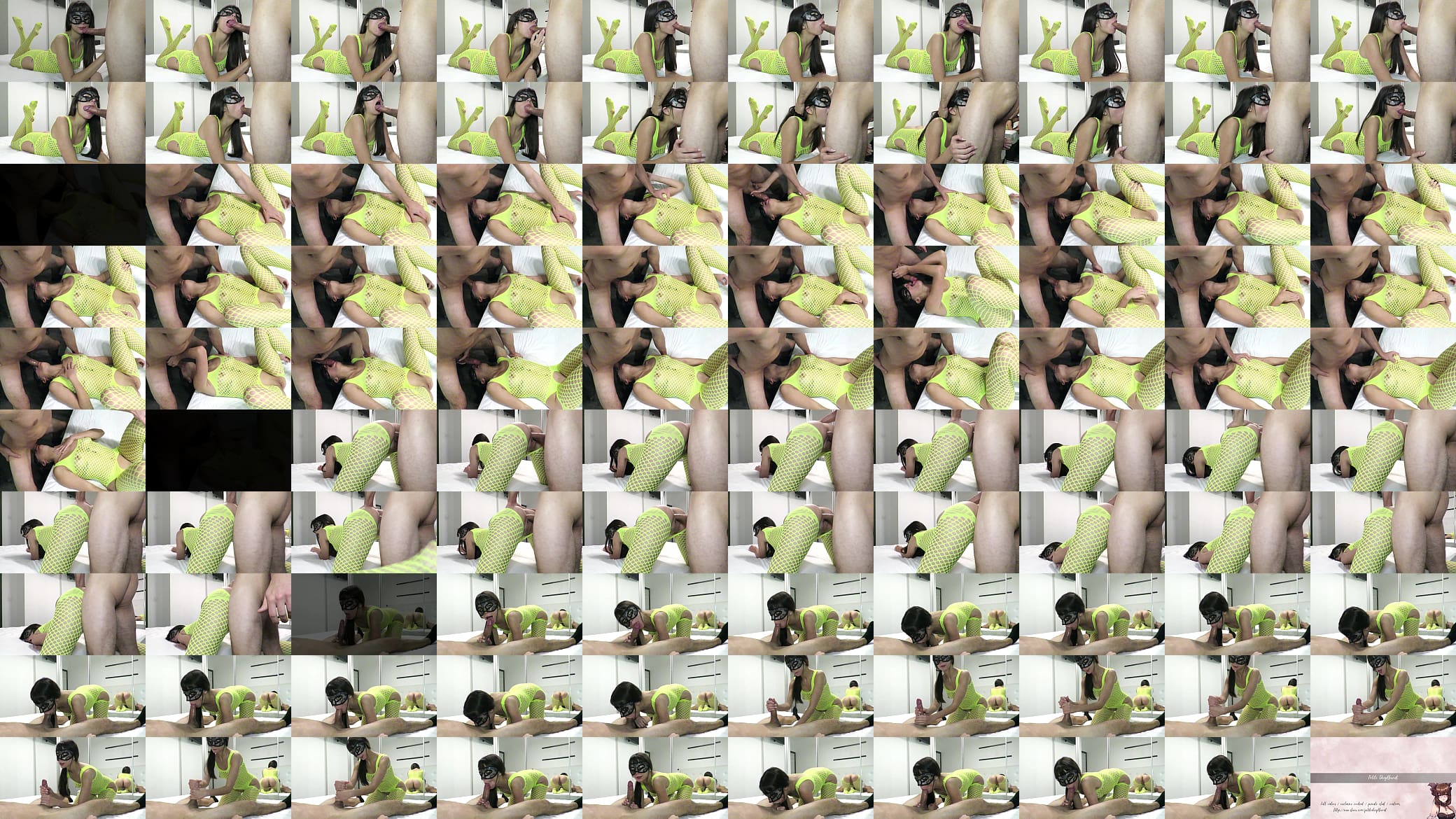 Hot Brunette Swallows &amp; Gags On Cock 预览图