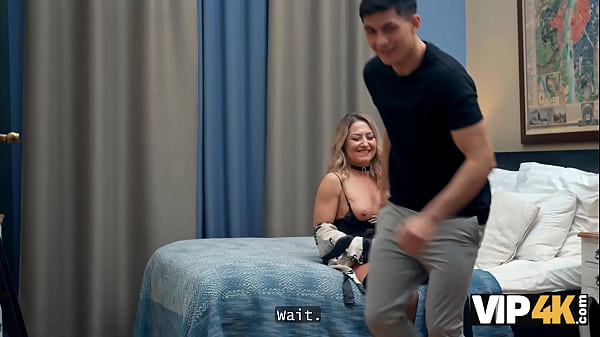 VIP4K. I was preparing for my sex client and my student walked in suddenly...