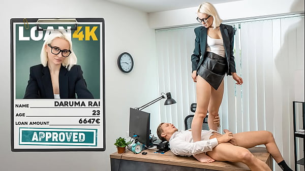 Amateur office sex with a slutty cheater and a loan manager