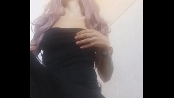 horny mom closes in the bathroom to masturbate before going to the gym