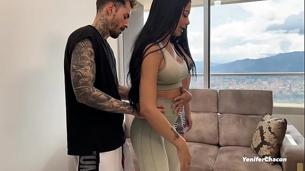 Hot latinas fuck their personal trainer