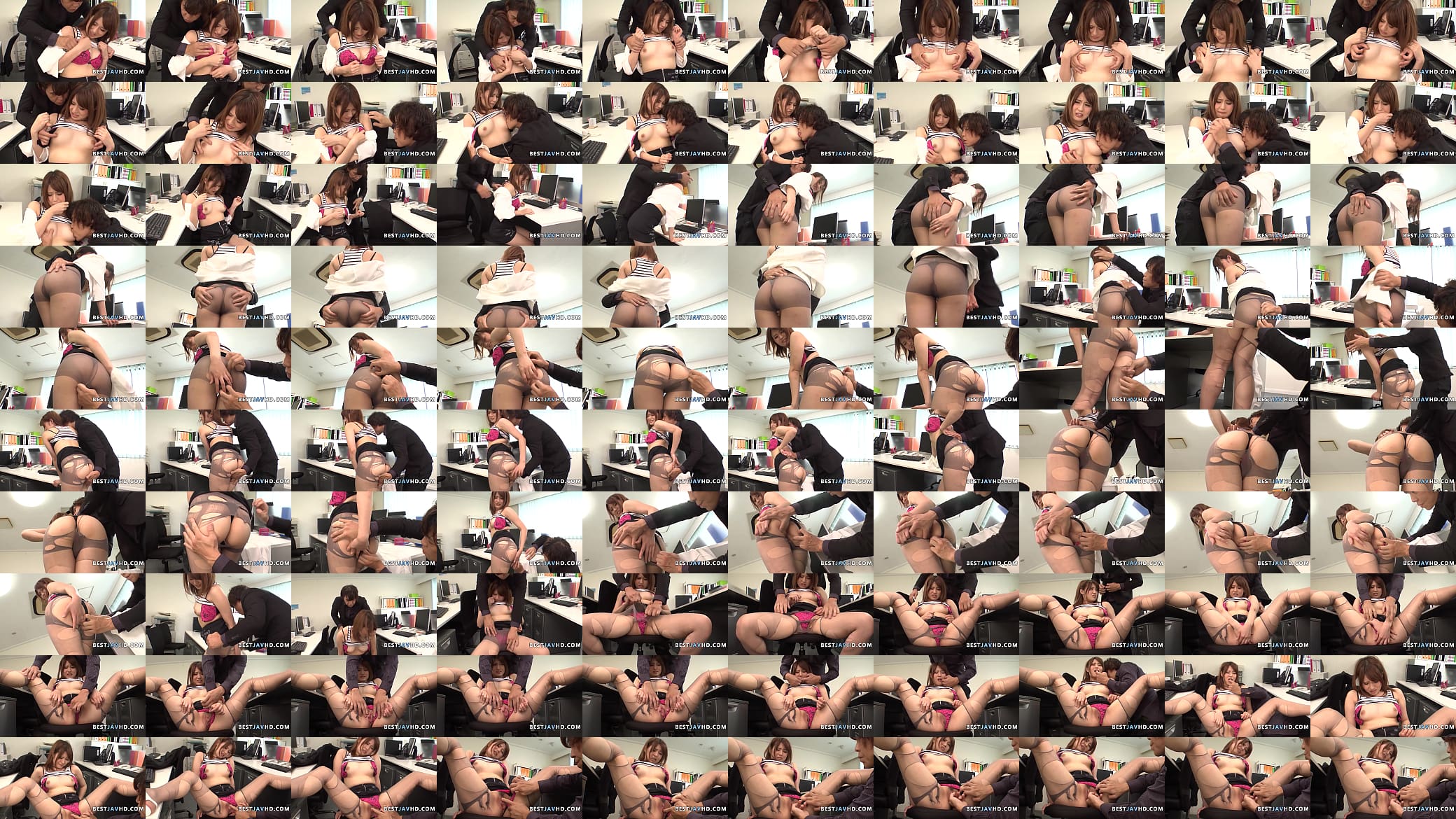 Blowjob and creampie with big-boobed Yumi Maeda in the office - an extraordinaire Japanese sex scene. 预览图