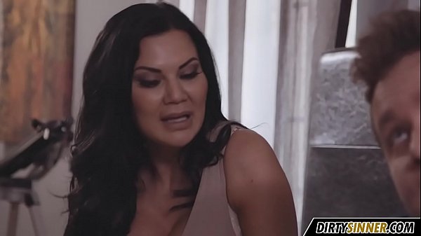 Erotic sex with a busty milf