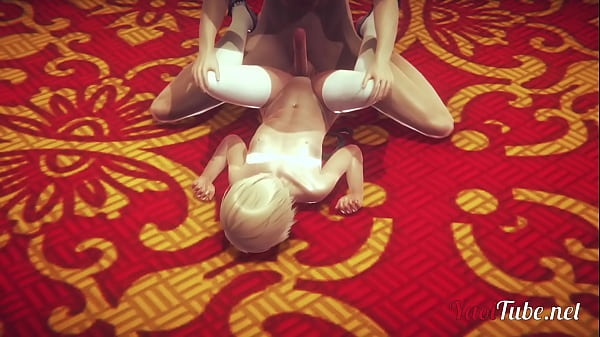 Download Video - Final Fantasy VII Yaoi - Cloud Crossdress Like a Girl in Honeybee Sissy Femboy Anal Blowjob and Creampie 1-2