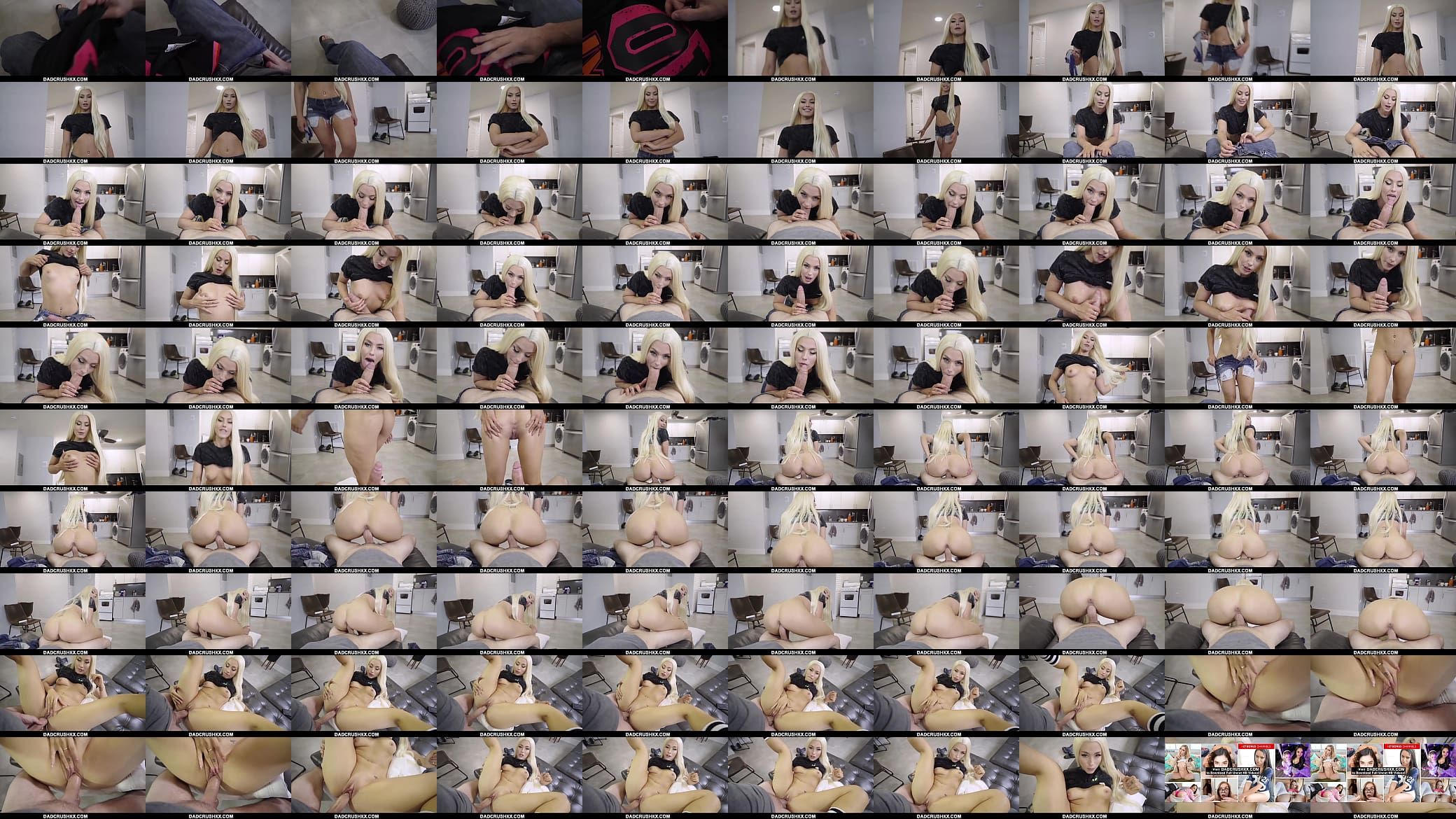 PAWG Blonde Stepdaughter Gives A Lap Dance In Exchange For The Car Keys POV 预览图