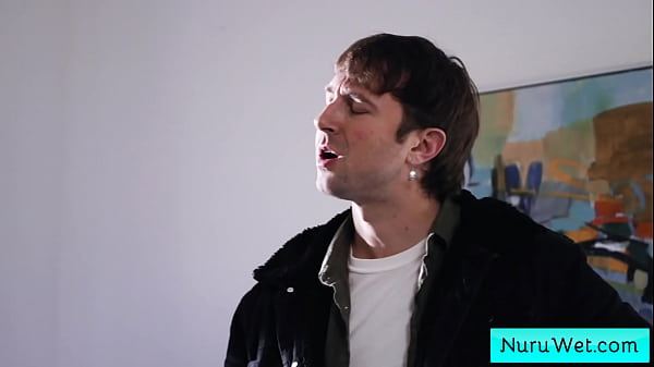 Download Video - Sexy brunette girl gives her client instruction for a nuru massage - Chad Alva&comma; Vanna Bardot