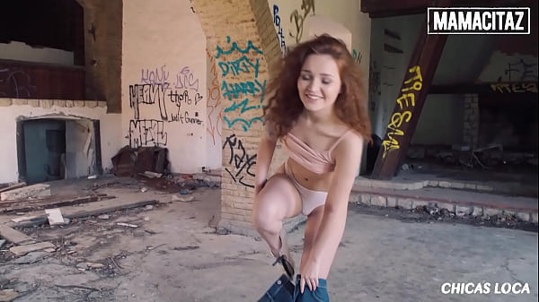 MAMACITAZ - (Shelley Bliss, Juan Lucho) - Small Tits Curly Hair Teen Risky Sex In Abandoned Building